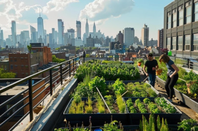Innovative Rooftop Green Spaces: Combating Global Warming and Extreme Weather